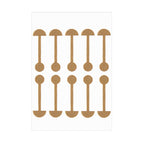 Opp bag packaging / One piece of dumbbell nose patch (10 patches)