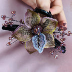 Champagne [copper wire flower gripper]