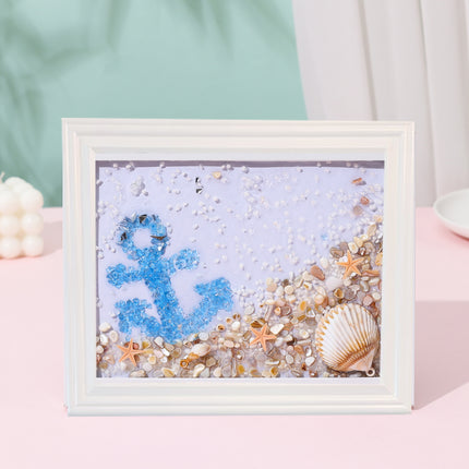 Cross-border New DIY resin art Kit Sea Glass Painting Craft Art Handmade Gift Material Bag Ocean