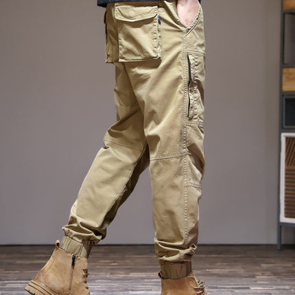 American Functional Sports Outdoor Leggings Summer Thin Loose Training Versatile Elastic Waist Harem Casual Pants Trendy