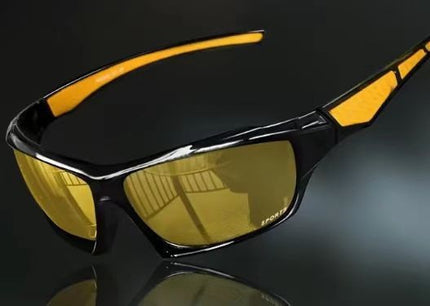 New Cross-Border Men's Fashion Sunglasses Colorful Film Outdoor Night Vision Driver Driving Sunglasses Cycling Sports Glasses