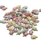Mixed colors randomly / 41 turtles 8*12mm 0.5kg about 2300