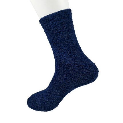 Cross Border in stock Carpet Floor Socks Coral Fleece Socks Thickened Warm Towel Socks Men Casual Sleep Socks