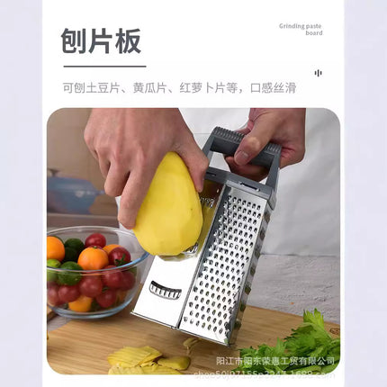 Kitchen Multifunctional Six-sided Melon Planer Household Vegetable Cutter Cheese Potato Planer
