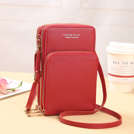 2025 New Model Mobile Phone Bag, Fashionable Women's Korean-Style Touch Screen Crossbody Shoulder Bag, Multifunctional Mini Daily Bag