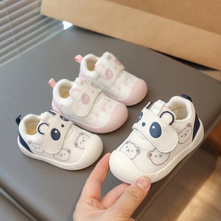 Infant Children's Soft Sole Toddler Shoes Spring and Autumn Breathable Mesh sneaker Children's Functional Key Shoes