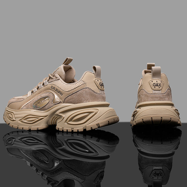 Magnetic Fleece-Lined Electric Pulse Massage Shoes, Thickened Casual Shoes, Winter Dad Shoes, Warm Men's Shoes, Sports Vibration Shoes