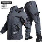 Cd256 plus velvet [grey] suit / 165【recommendation 50-55kg 】