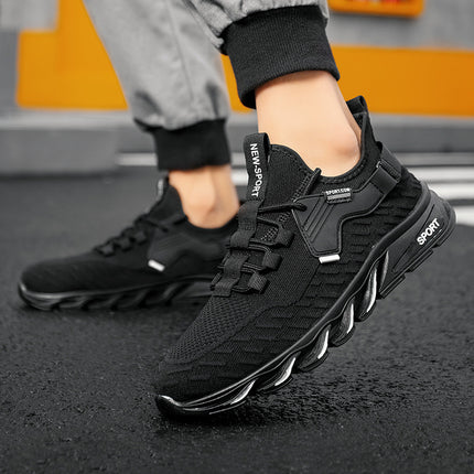 Putian Coconut Men's Shoes Summer Sports Mesh Shoes Men's Flying Weaving Mesh Surface Running Casual Black Torre Trendy Shoes