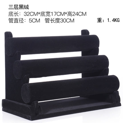 Three-layer Bracelet Rack Jewelry Rack Storage Hair Band Bracelet Bracelet Jewelry Rack Watch Shelf Jewelry Display Props
