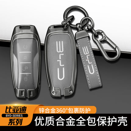 Applicable to BYD Tang dmi key case song plusdmi song max plus Pro Car bag buckle shell Han ev