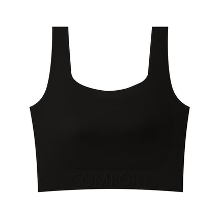 Popular Paper-Thin Women's Bra with Large Breasts, Slimming, Auxiliary Breast Reduction, Anti-Sagging, Large Size Corset, Seamless Invisible Vest Bra Cotton