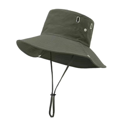 Anti-UV Cap Travel Camping Fisherman Hat Beach Wai Fishing Hat Sunshade Hat Outdoor Climbing Hat Men's Tide
