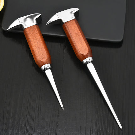 Bar ice chisel short needle ice cone long needle ice cone mixing ice cone single fork halberd single needle ice chisel utensil bar supplies