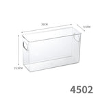 4502. transparent box-slim and tall model 1 pet high transparency