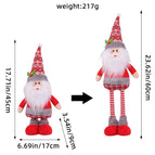 B2-26 knitted hat with red leg telescopic old man