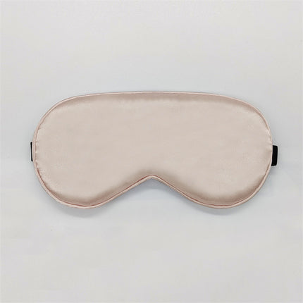 Cross-Border Eye Masks in Stock, Double-Sided Imitation Silk Sleep Wholesale, Blackout for Nap, Travel, Aviation, Full Blackout Eye Protection