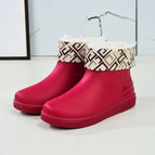 Red solid color [extended wool cotton cover] / 36