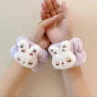 Purple wrist/cherry rabbit/2 pieces