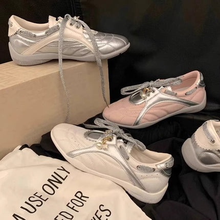 2025 Summer Shoes, Sports Versatile Casual Training Shoes, Lightweight, Breathable, Soft-Soled, Fashionable Lace-Up Color-Blocked Forrest Gump Shoes