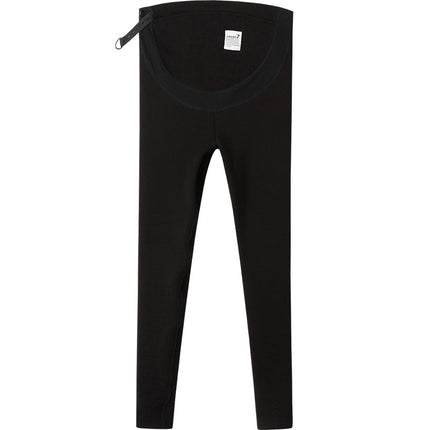 Pregnant Women's Leggings Spring and Autumn Outer Wearing Cotton plus size Autumn Pants fleece-lined Belly-supporting 150.00kg Pregnant Women's Nine-point Pants