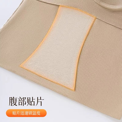 Autumn and Winter Light Cloud-Like Warm Top with Chest Pad V Neck Long-Sleeved Slimming Body Sexy Seamless Comfortable Base Layer