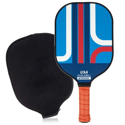 Fiberglass honeycomb pickleball paddle outdoor leisure sports key ball pick racket