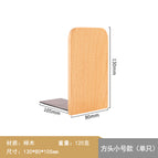 Beech square head book stand small size 13*8