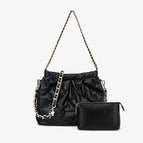 Sheep pattern large rhombus black