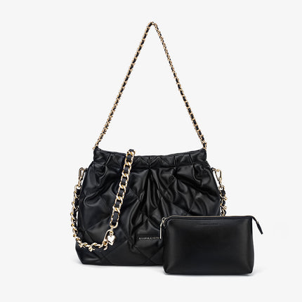 Chain Link Bag for Women 2026 New Model Large Capacity Trash Bag Style Niche Versatile Tote Hobo Bag