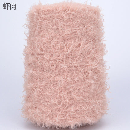 Silk Joy/Cross-Border Teddy Velvet Curly Furry DIY Handmade Knitting Yarn Ball 500g