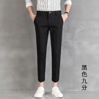 Black dress pants (ankle length) / 27