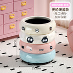 Pink and blue contrast model [no cover and no wheels] comes with briquette stickers