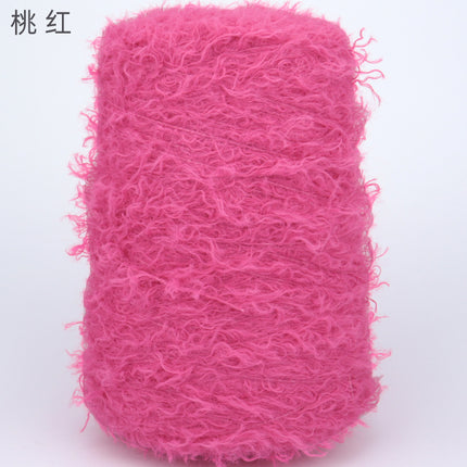 Silk Joy/Cross-Border Teddy Velvet Curly Furry DIY Handmade Knitting Yarn Ball 500g