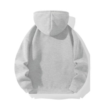 American Casual Zipper Hoodie Loose Sports Sweater Cross-border 2024 Autumn and Winter European and American Street Cross-border Amazon
