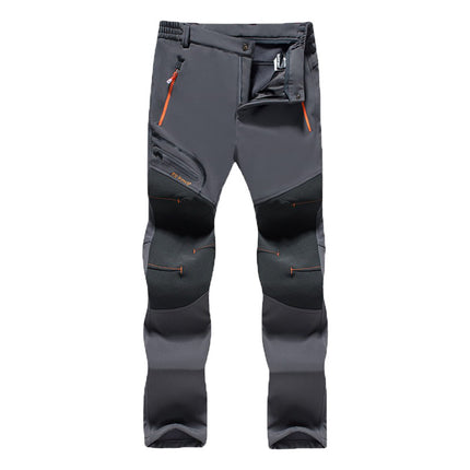 Cross-border Outdoor Sports Summer Thin Charge Pants Scratch-resistant Wear-resistant Breathable Quick-drying Pants Four-sided Elastic plus size Mountaineering Pants