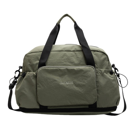 Cross-border Quick-drying Large-capacity Travel Bag Women's Expandable Dry-wet Separate Sports Fitness Bag Oxford Cloth Storage Luggage