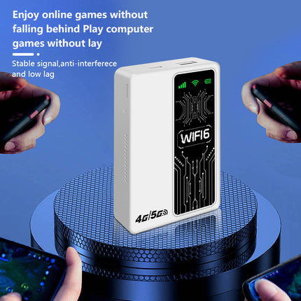 M20 Portable Mifi Portable Lte Router Mobile Wifi6 Wireless Wifi Power Bank 4g Router
