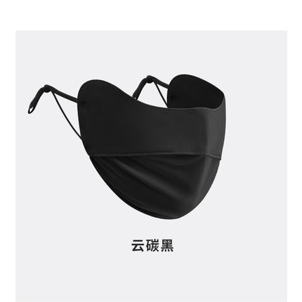 Sun Protection Mask for Women, Three-Dimensional Eye Protection, Full Face Ice Silk Summer Thin Breathable Mask Wholesale Factory