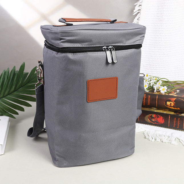 lunch bag red wine thermos bag 4 bottles wine cold ice bag outdoor picnic bag picnic bag