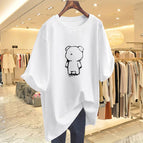 White [back bear-black] / S