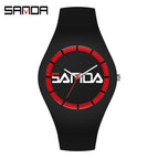 6076 black and red horizontal mark