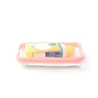 Pink zipper small size 20*12*5cm (weight 46.3g)