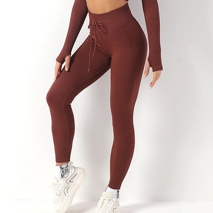 Cross-Border Hot-Selling Feminine Butt-Lifting Threaded Three-Dimensional Zipper Suit Shorts Bra Short-Sleeved Trousers Yoga Sportswear