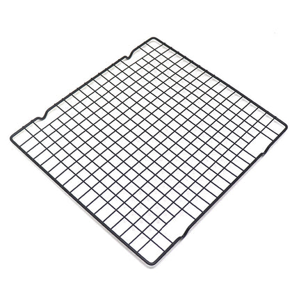 Baking Tools Small size large cake cold rack black non-stick cold drying net bread cooling rack square baking net