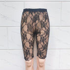 Medium floral black / M