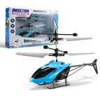 Induction helicopter blue
