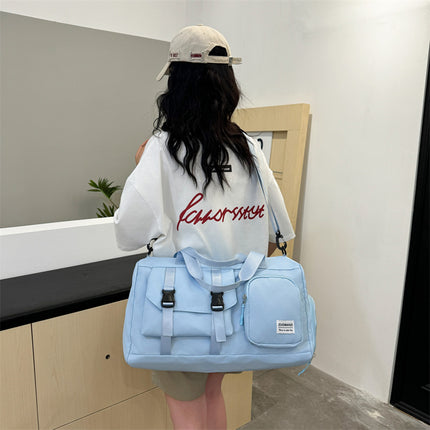 Outdoor sports fitness bag new short-distance portable luggage bag women's multi-pocket yoga bag wholesale outdoor travel bag