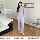 Mt2506 blue long sleeves and trousers with chest pad / M Suggested 40.00 kg-55.00 kg