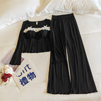 Nd8396#(with chest pad) suit hepburn black / M